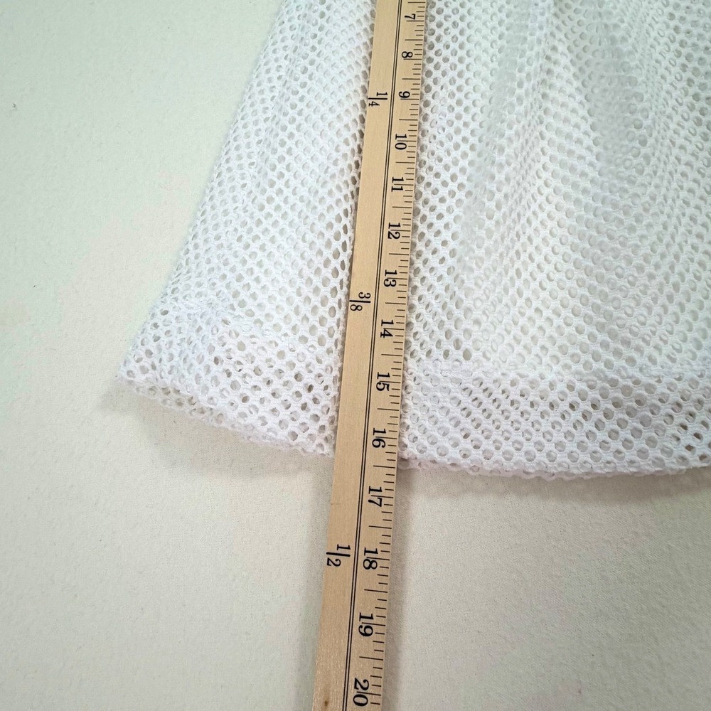 Banana Republic Mini Skirt White Knit Lace Pleated Tenniscore Coastal Preppy 4 - Picture 16 of 16